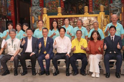 邱佩琳陪同總統七堵參香　期許中央助力讓基隆更宜居