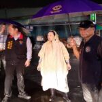 搶災不間斷 徐榛蔚坐鎮光復鄉 啟動緊急應變 加速清淤搶通道路