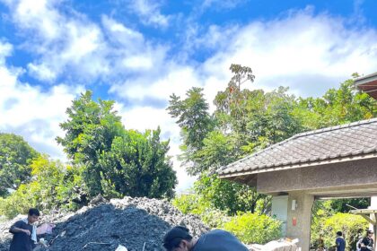 健體男團 EROS 單飛成員 Rock 李振瑋驅車南下花蓮投入災區盡一份心力