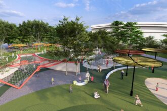 北市首座特色遊戲場改造　榮星花園打造全齡新樂園