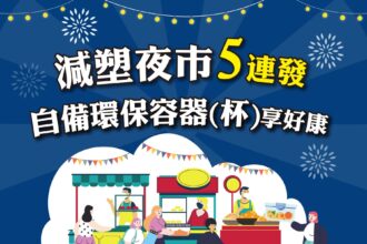 北市推「減塑夜市」　自備環保容器消費送好