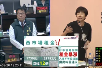 西市場租金暴漲 攤商叫苦連天　陳怡珍籲市府延長租金優惠