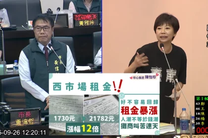 西市場租金暴漲 攤商叫苦連天　陳怡珍籲市府延長租金優惠