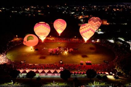 今夏最燃！台中石岡熱氣球3天湧31萬人次　民政局長：打造山城特色品牌