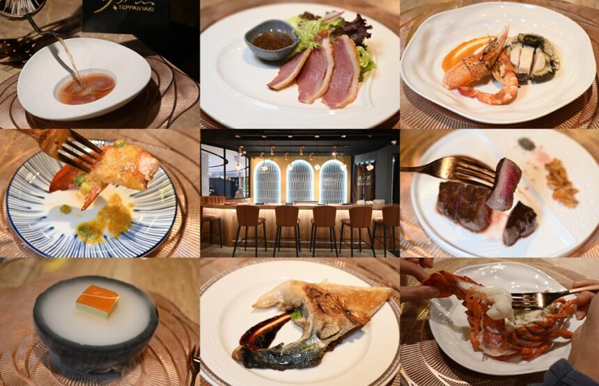 Google 評論平均4.8高分！明水然 高雄大立店 原味創意無菜單鐵板燒！