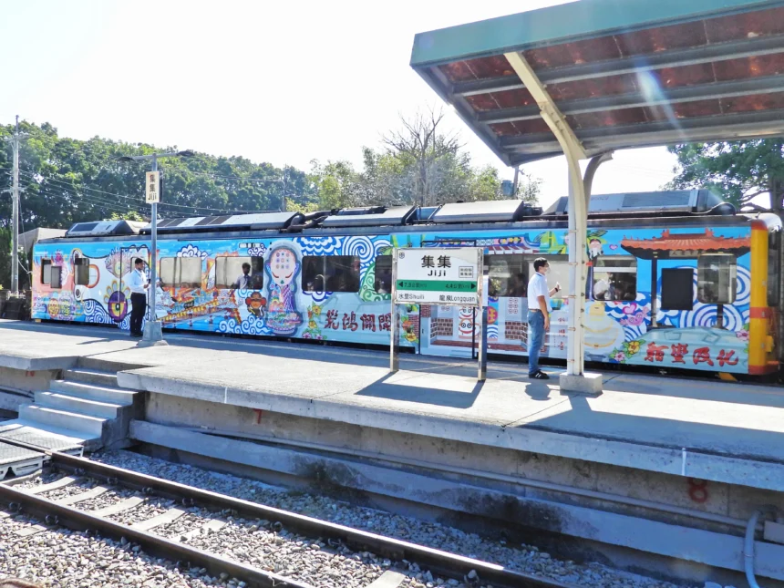 南投集集線「集」好運   臺鐵邀民眾「鐵道走春」漫遊山城