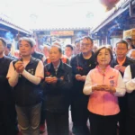 「時尚媽祖」降臨台中！ 　山邊媽祖百年首訪 傍晚攜手旱溪、大庄媽逛夜市 鄭副市長祈願國泰民安