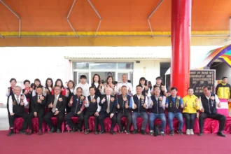 中市霧峰天顯宮入火安座25週年宮慶　民政局長感謝護佑鄉里