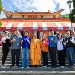 國姓鄉清德寺歲末聯歡盛會　祥獅獻瑞迎新春　春聯墨寶傳祝福