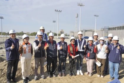 全國首座國際AFC等級足球場地！　「台中市國際足球運動休閒園區」進度達7成、力拼今年底完工啟用