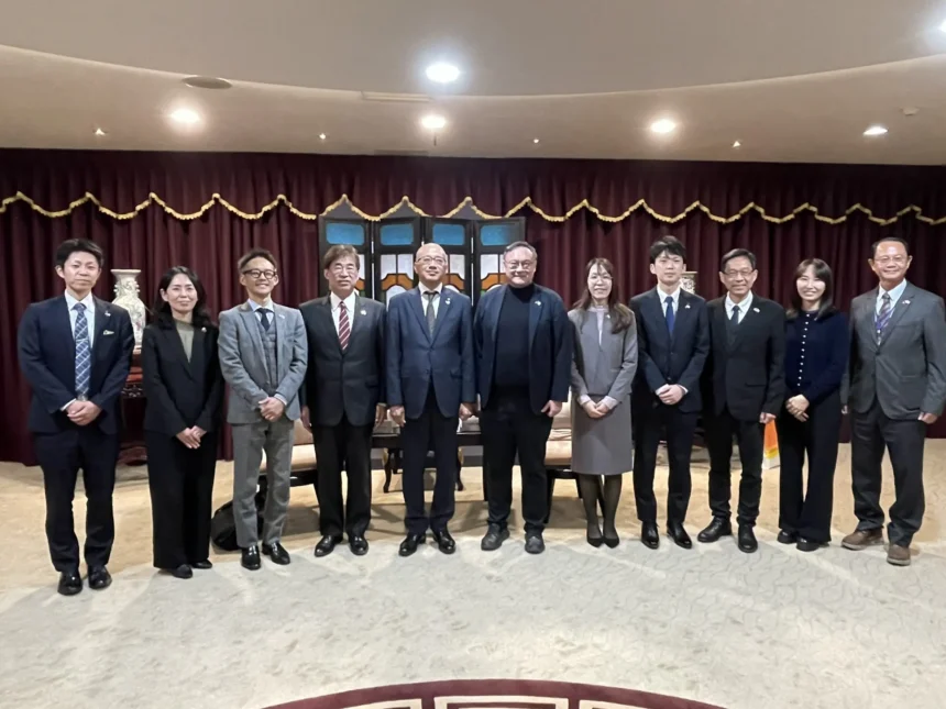 日本姊妹市宮崎縣副知事第3度拜會台中　鄭副市長：深化交流、共創雙贏