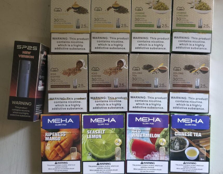 春節加強邊境管控 海巡基隆港科技聯防查獲違規電子煙