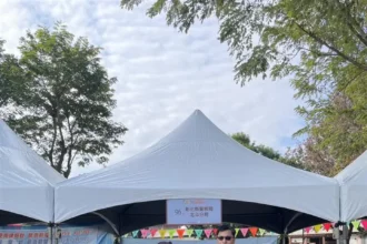 華山新春市集開張　北斗警也來參一咖!