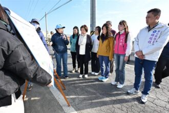 投入3,550萬元　改善鹿港農地重劃區16條農路　以利鄉親安全通行