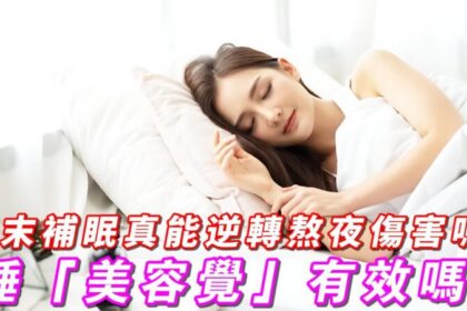 周末補眠真能逆轉熬夜傷害嗎？  補眠、抗老與修復大腦科學真相