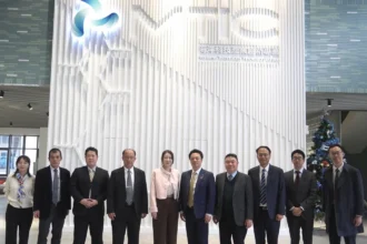 日本北海道苫小牧市長參訪金屬中心　深化台日產業合作