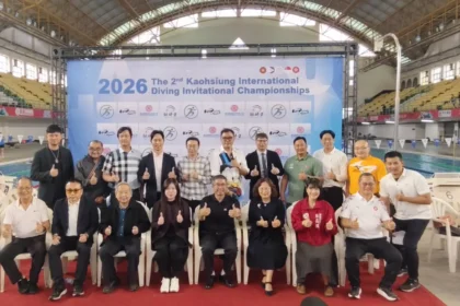 第二屆高雄市跳水國際邀請賽盛大開幕　8歲小將驚艷跳水秀　國際好手齊聚高雄