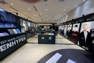 ENHYPEN 高雄快閃店登場 　成員親自參與企劃引發熱議 　南部恩靜注意ENHYPEN 巡迴快閃店 　最終站落腳高雄夢時代購物
