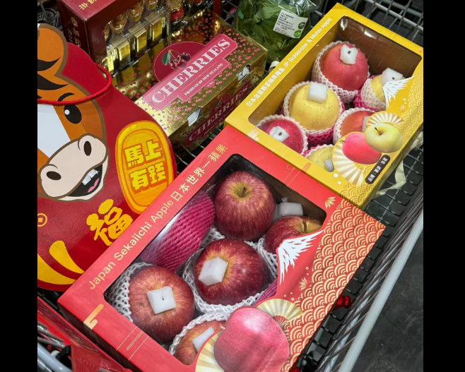 過年送禮首選！好市多水果禮盒價親民　櫻桃、日本蘋果搶翻天