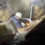 基隆八堵路800公厘自來水管漏水　連夜搶修已恢復供水