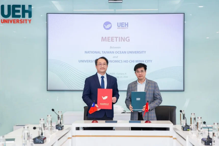 深化臺越高教合作　海大與胡志明經濟大學簽署MOU展現國際化成果