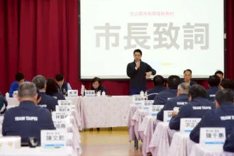 與文山區里長有約　蔣萬安：落實人本交通、推動捷運建設