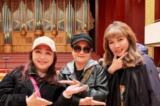 台大合唱團邀原唱者大學姐鄭怡 邰肇玫 王海玲觀賞 2026 冬季音樂會