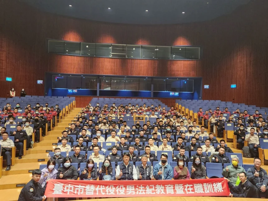 借鏡馬太鞍溪堰塞湖災害經驗　中市府強化替代役災民收容應變訓練