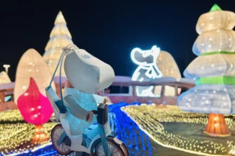 姆迷大集合！中台灣燈會3/3閉幕　中市府幸福號召全民：「提著你心愛的姆明 一起溫馨說再見！」