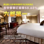 中市春節訂房率六都第一　金典酒店總統套房幸運兒出爐