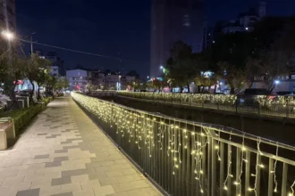 越夜越美麗！　梅川1.7公里「星光水岸」點亮北區夜色新風景