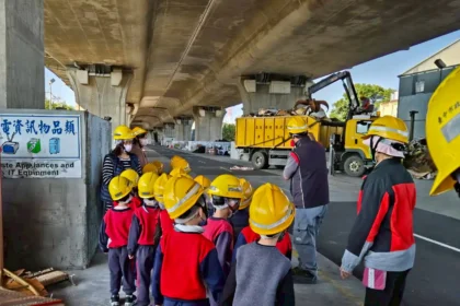 環教場所走春去！　中市環保局辦環保小尖兵活動