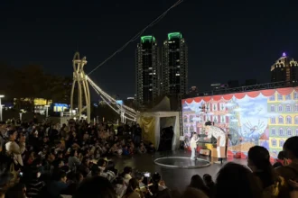 歡喜走春到台中　FOCASA幾米馬戲樂園登場 首日吸引4萬5千人次