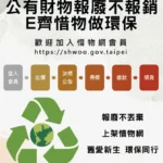7年成交逾5.3萬件、回收1.8億元　中市推「惜物網」讓報廢品變資產