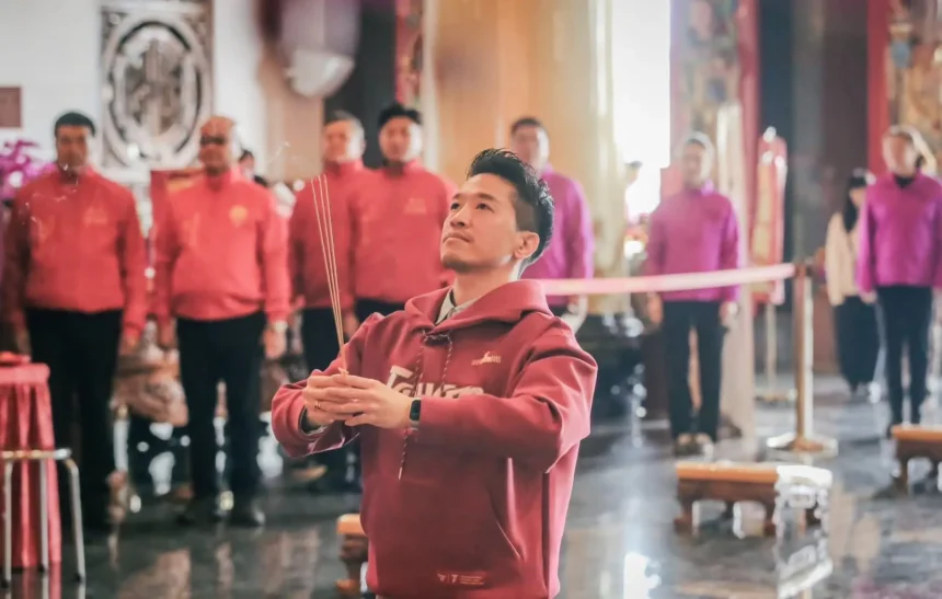 從地方香火到民主夥伴　何志偉為賴總統團隊與美日領袖點光明燈