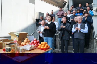 投縣府舉辦年終尾牙祭拜　縣長許淑華祈求一切平安