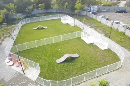 大里區首座「毛小孩專區」啟用　永隆寵物公園打造萌寵友善新天地
