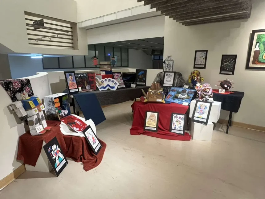 2026-聆藝世界-莿桐國中美術班成果展　即日起至3/10文化觀光處展覽館2樓展出