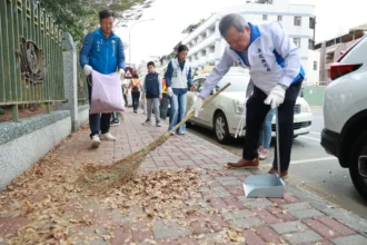 馬力全開　潔淨南投　逾百人上街大掃除