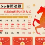 春節9日連假工資霧煞煞　勞工局揭密加班費算法