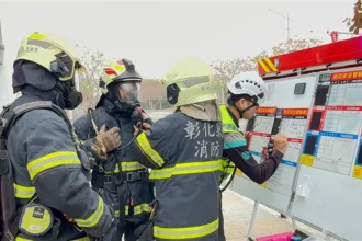 全國10縣市跨域交流　彰化消防局精進新型態火災應變量能