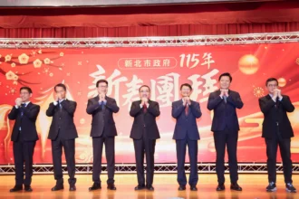 新春開工首日　侯友宜率市府團隊團拜