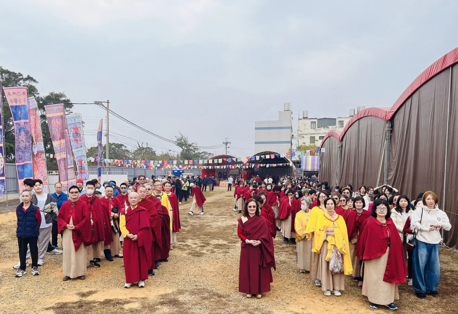 覺行寺「新春萬燈供佛祈福法會」圓滿   初六舉行動工儀式