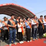 提升東勢聯外交通安全與順暢　康安路拓寬工程動土 116年1月底完工