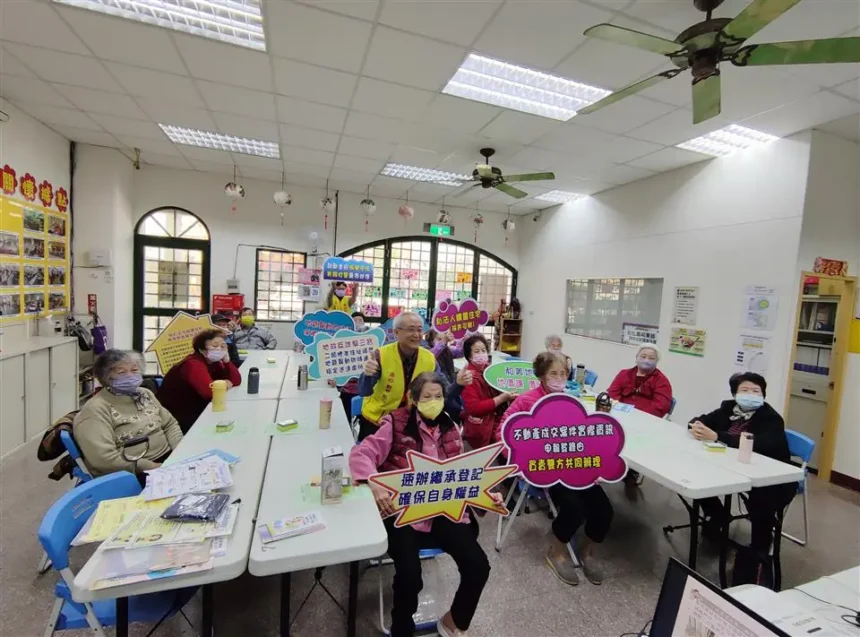 和美地政宣導至源埤　社區長輩感溫馨