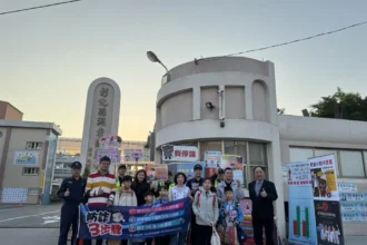開學日送「葡萄乖乖」　溪湖分局啟動護童專案守護學童安全