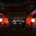 燈耀圓山、捷運迎春　圓山站化身科技感燈節打卡熱點