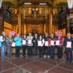 溪口鄉公所與天臺殿聯合舉辦「寒冬送暖感恩發放活動」