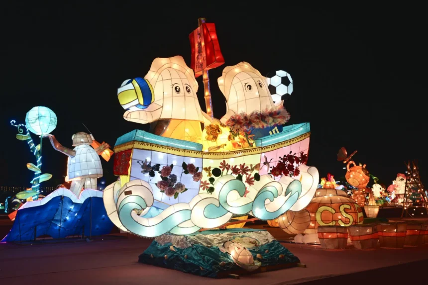 「2026台灣燈會在嘉義」全國花燈競賽成績揭曉！東石國小「蚵寶」奪燈王