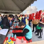 安平開台天后宮7日「旺馬奔騰 躍馬展藝」迎春送春聯、賞茶會活動  吸引近千人前往